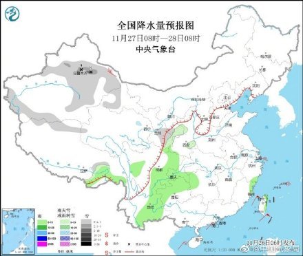 新一股弱冷空气将影响我国北方地区